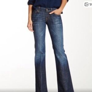 Citizens Of Humanity Dark Blue Flare Jeans